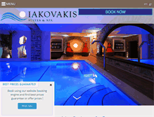 Tablet Screenshot of iakovakis-suites.gr
